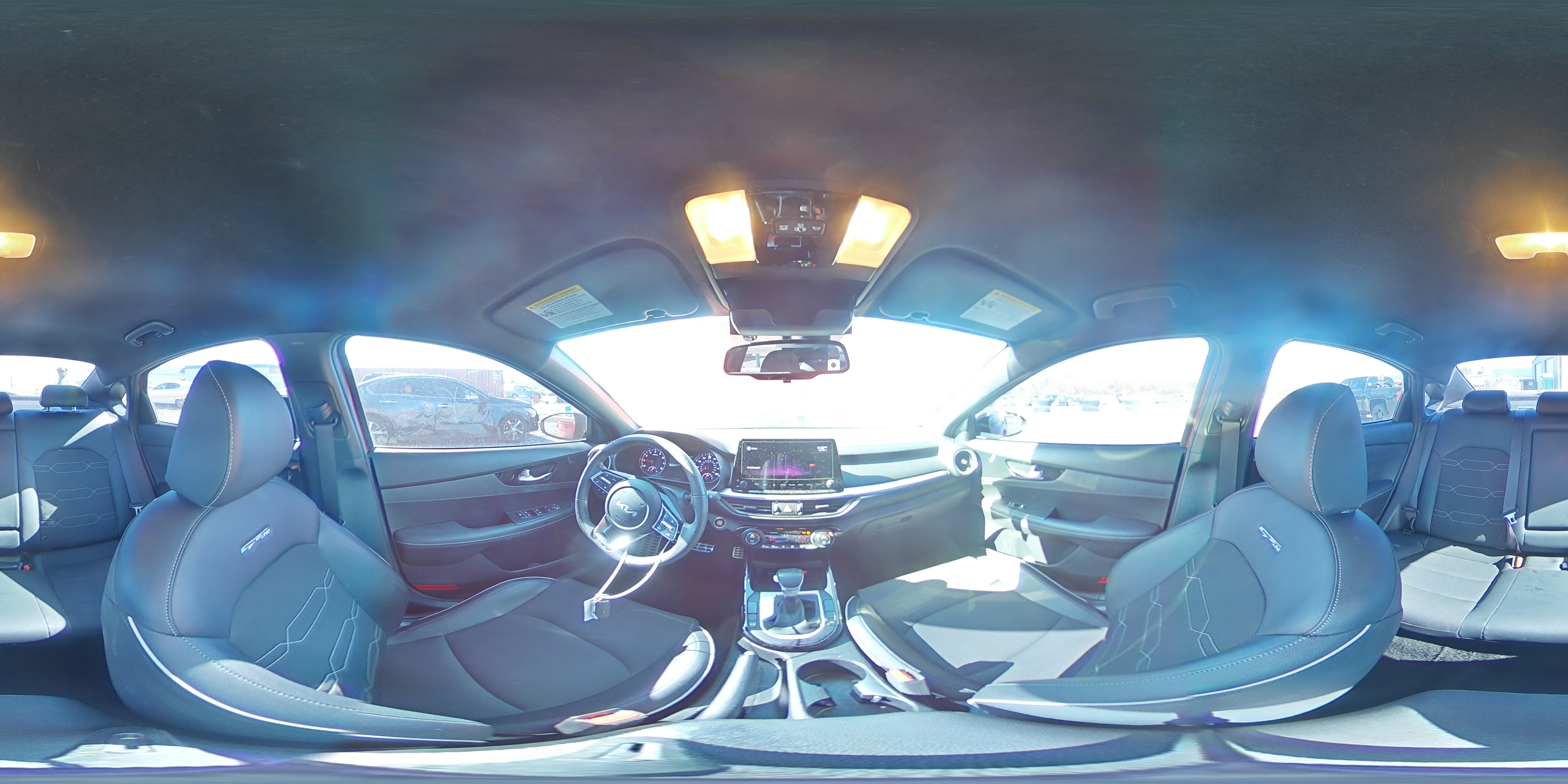 2022 Kia Forte Gt Line VIN: 3KPF54AD0NE437810 Lot: 92018885