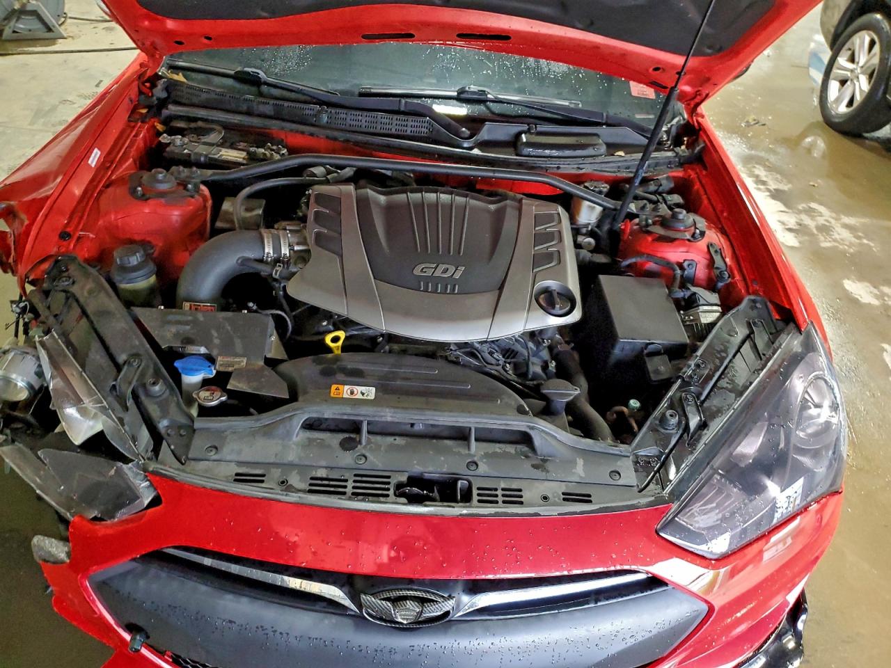 2015 Hyundai Genesis Coupe 3.8L VIN: KMHHU6KJ2FU122808 Lot: 94063505