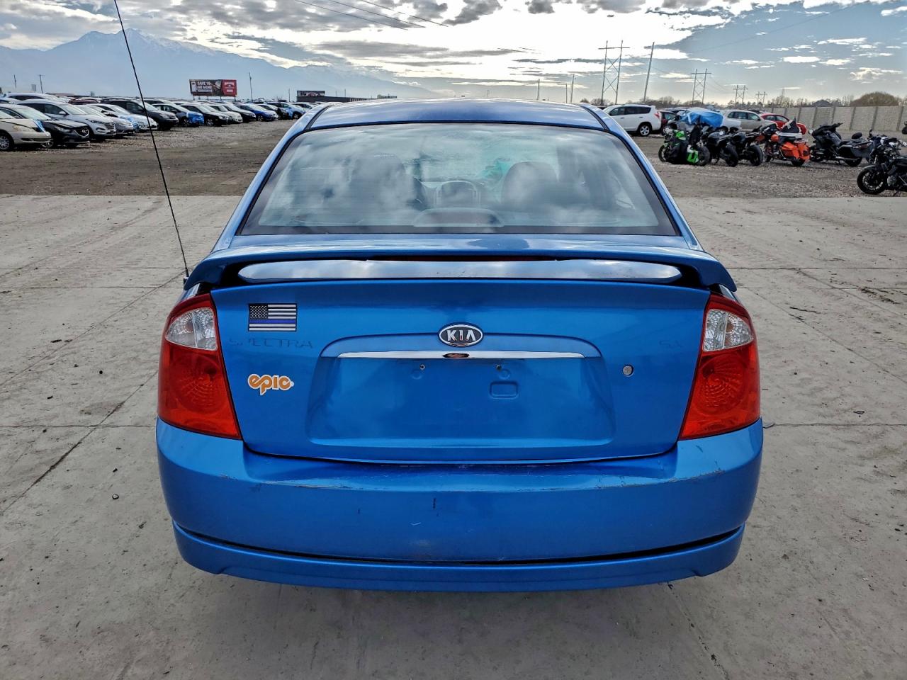 2005 Kia Spectra Lx VIN: KNAFE121X55192316 Lot: 94276945