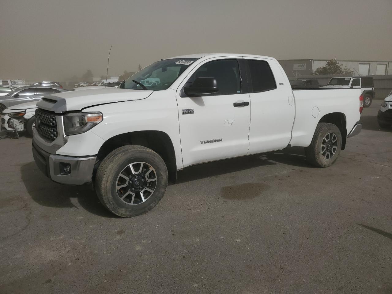 2018 Toyota Tundra Double Cab Sr VIN: 5TFUY5F10JX770053 Lot: 92458835