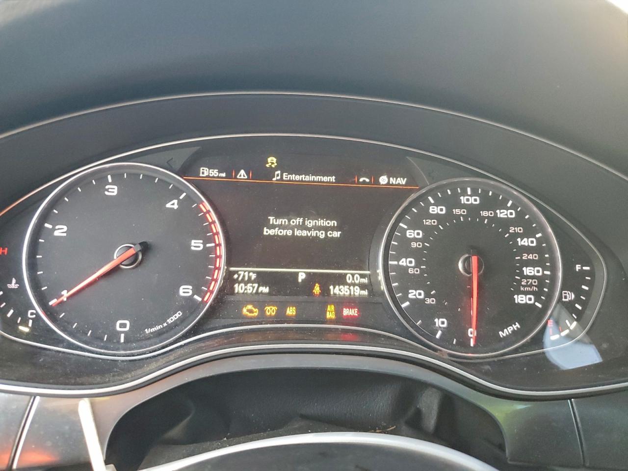 2014 Audi A7 Prestige VIN: WAU2MAFC6EN080190 Lot: 92001455