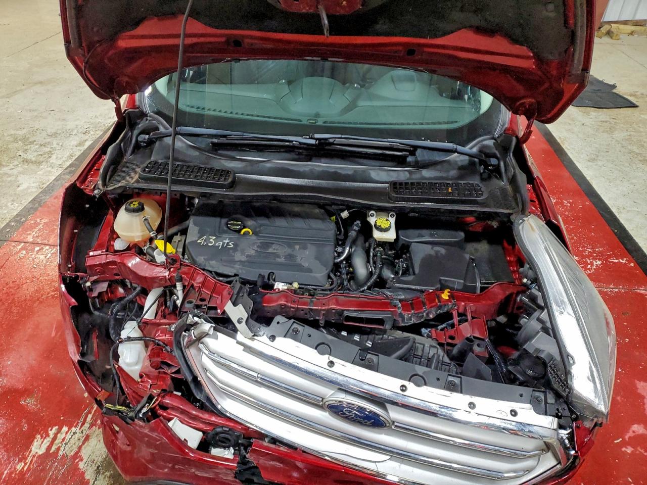 2017 Ford Escape Se VIN: 1FMCU0GD0HUA11851 Lot: 93735545