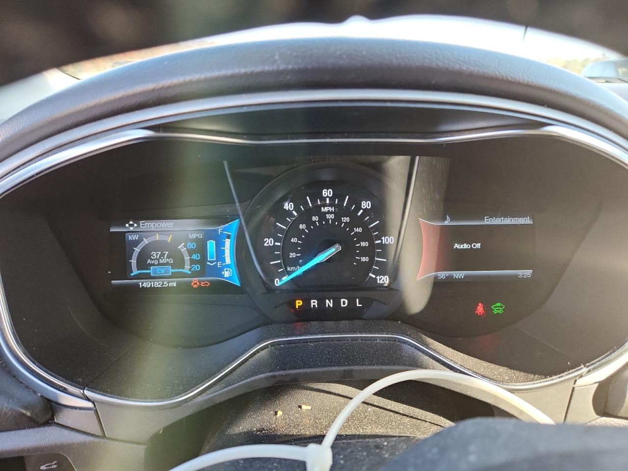 2014 Ford Fusion Se Hybrid VIN: 3FA6P0LUXER140624 Lot: 92849395