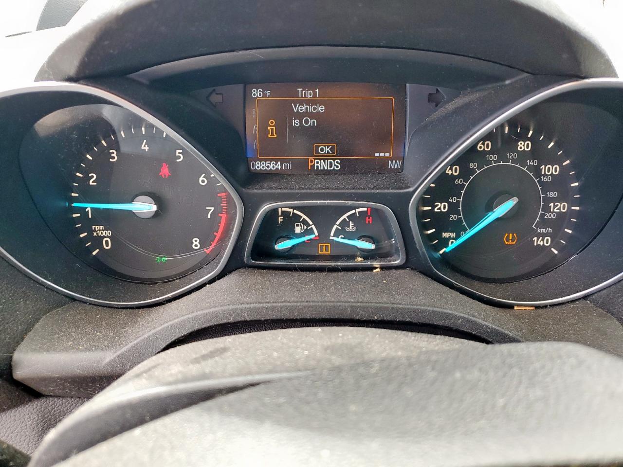 2018 Ford Escape S VIN: 1FMCU0F71JUD58493 Lot: 93280635