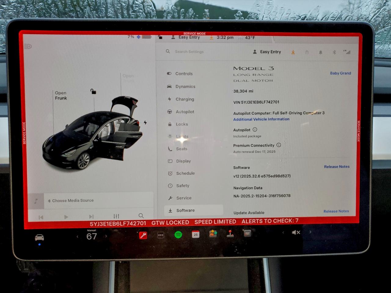 2020 Tesla Model 3 VIN: 5YJ3E1EB6LF742701 Lot: 92936155