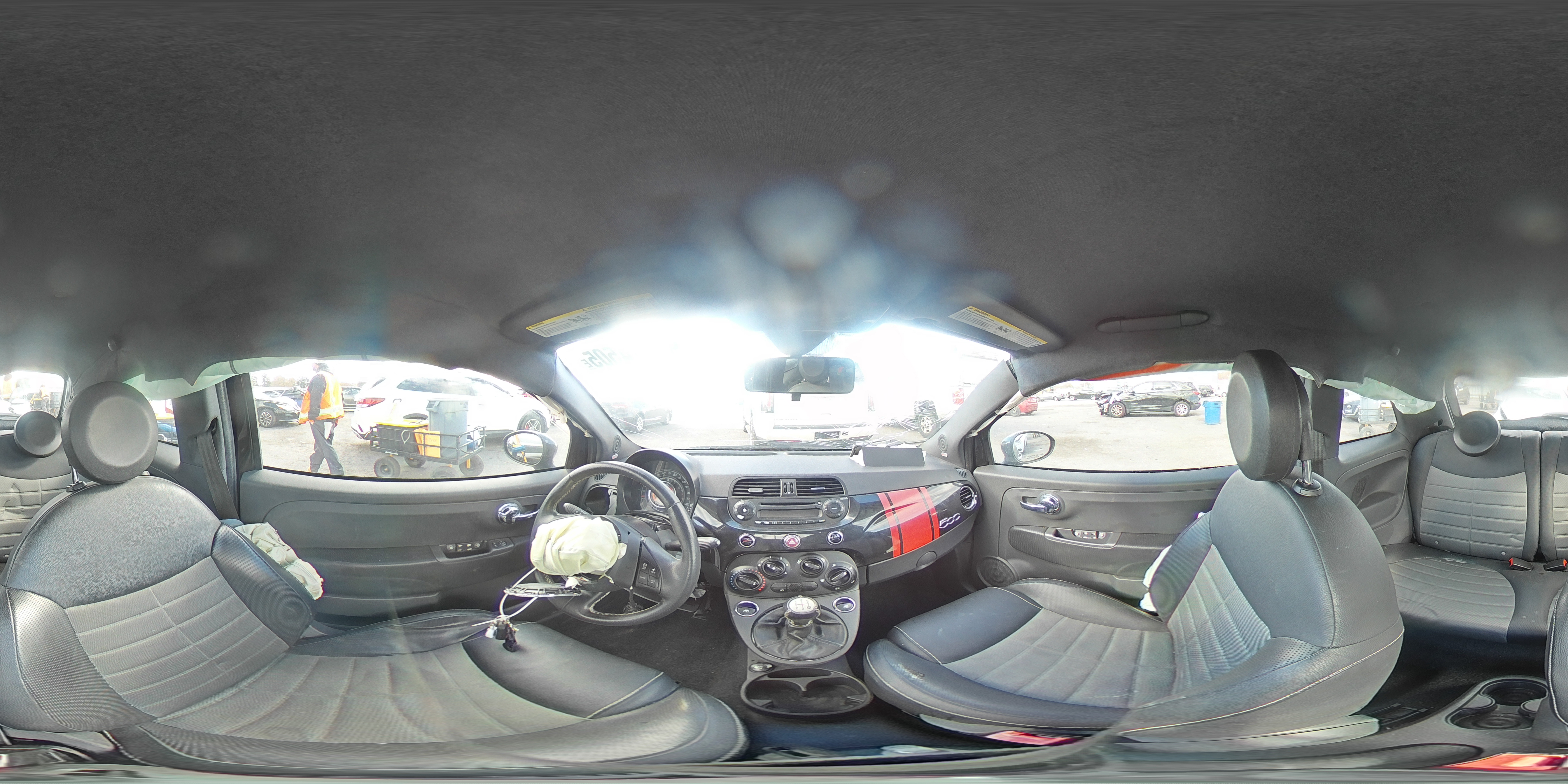 2013 Fiat 500 Sport VIN: 3C3CFFHH5DT544595 Lot: 91814505