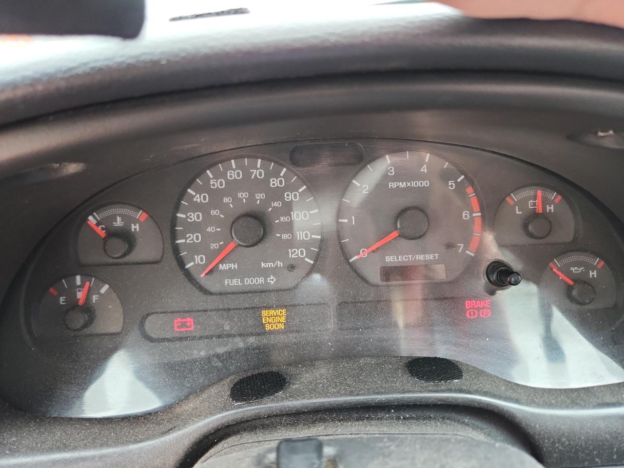 2000 Ford Mustang VIN: 1FAFP4040YF249722 Lot: 93278765