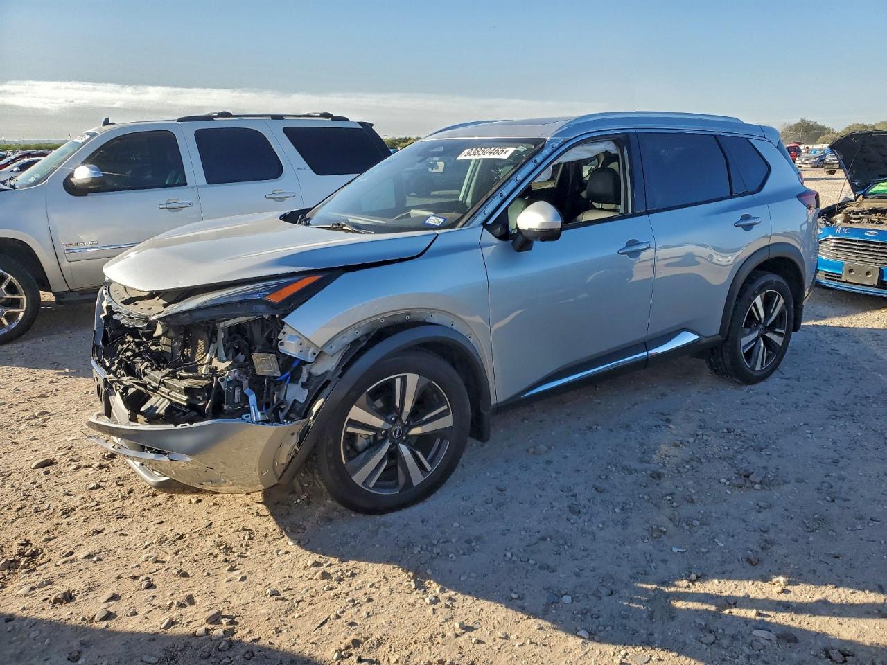 2022 Nissan Rogue Sl VIN: 5N1BT3CA6NC714321 Lot: 93850465