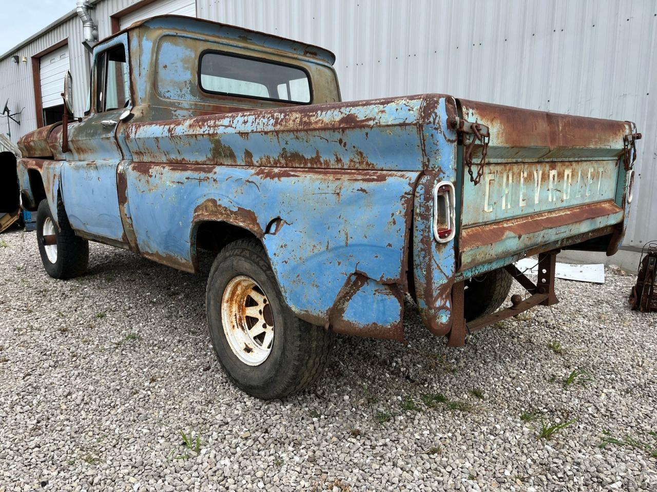 1960 Chevrolet K10 blue null null 0K144K107521 photo #4