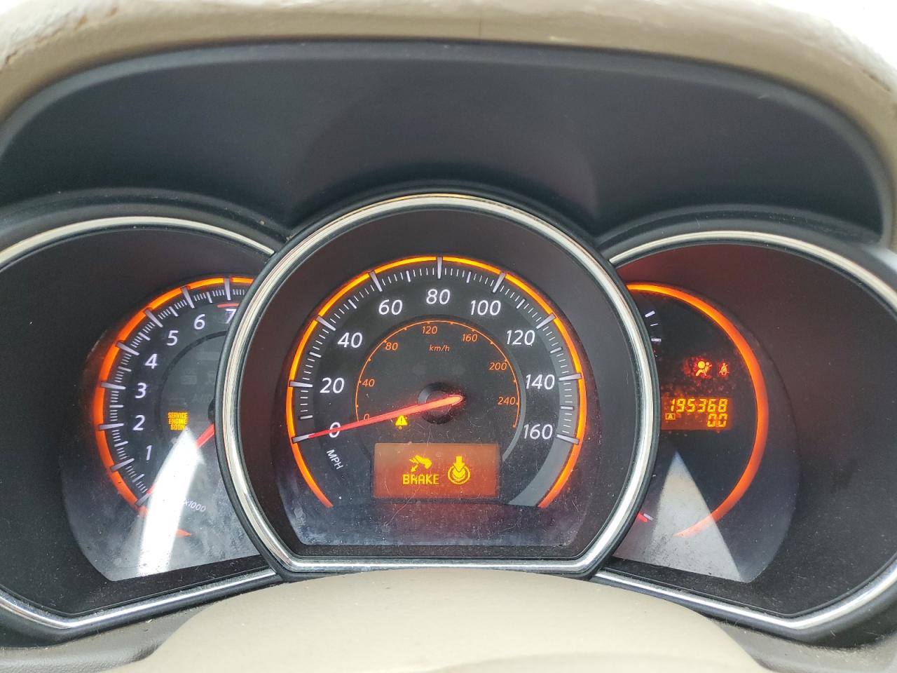 2010 Nissan Murano S VIN: JN8AZ1MU0AW001231 Lot: 92368275