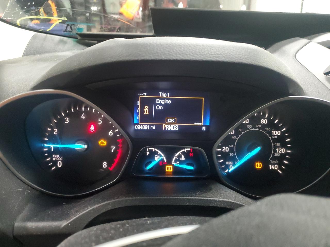 2017 Ford Escape S VIN: 1FMCU0F71HUC83997 Lot: 93464745