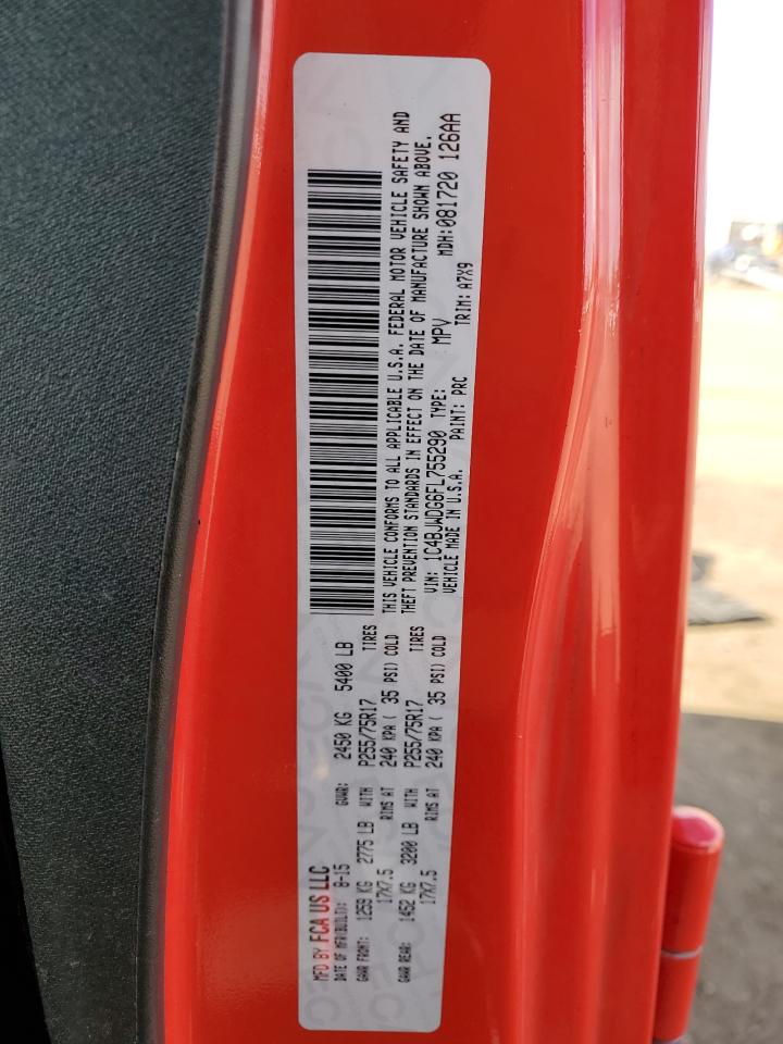 2015 Jeep Wrangler Unlimited Sport VIN: 1C4BJWDG6FL755290 Lot: 93621695