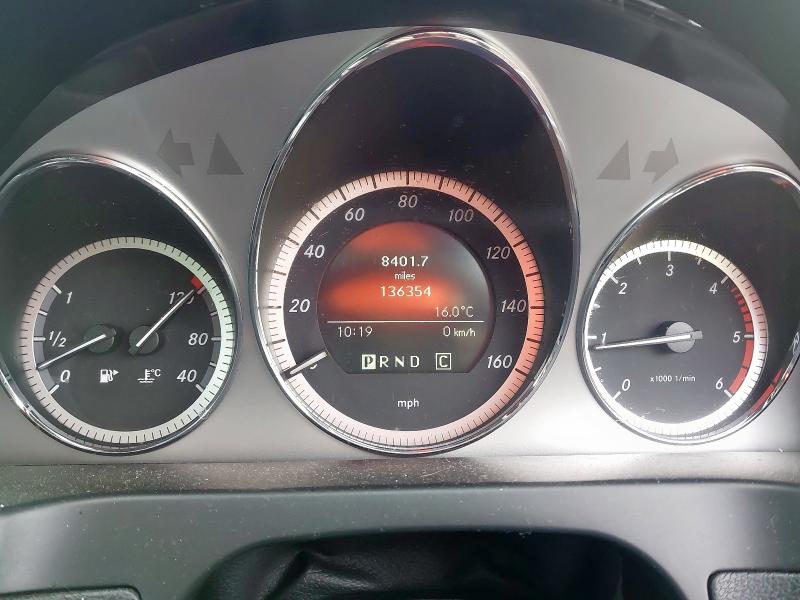 2009 MERCEDES-BENZ C CLASS C250 CDI BLUEEFFICIENCY SPORT 5DR AUTO