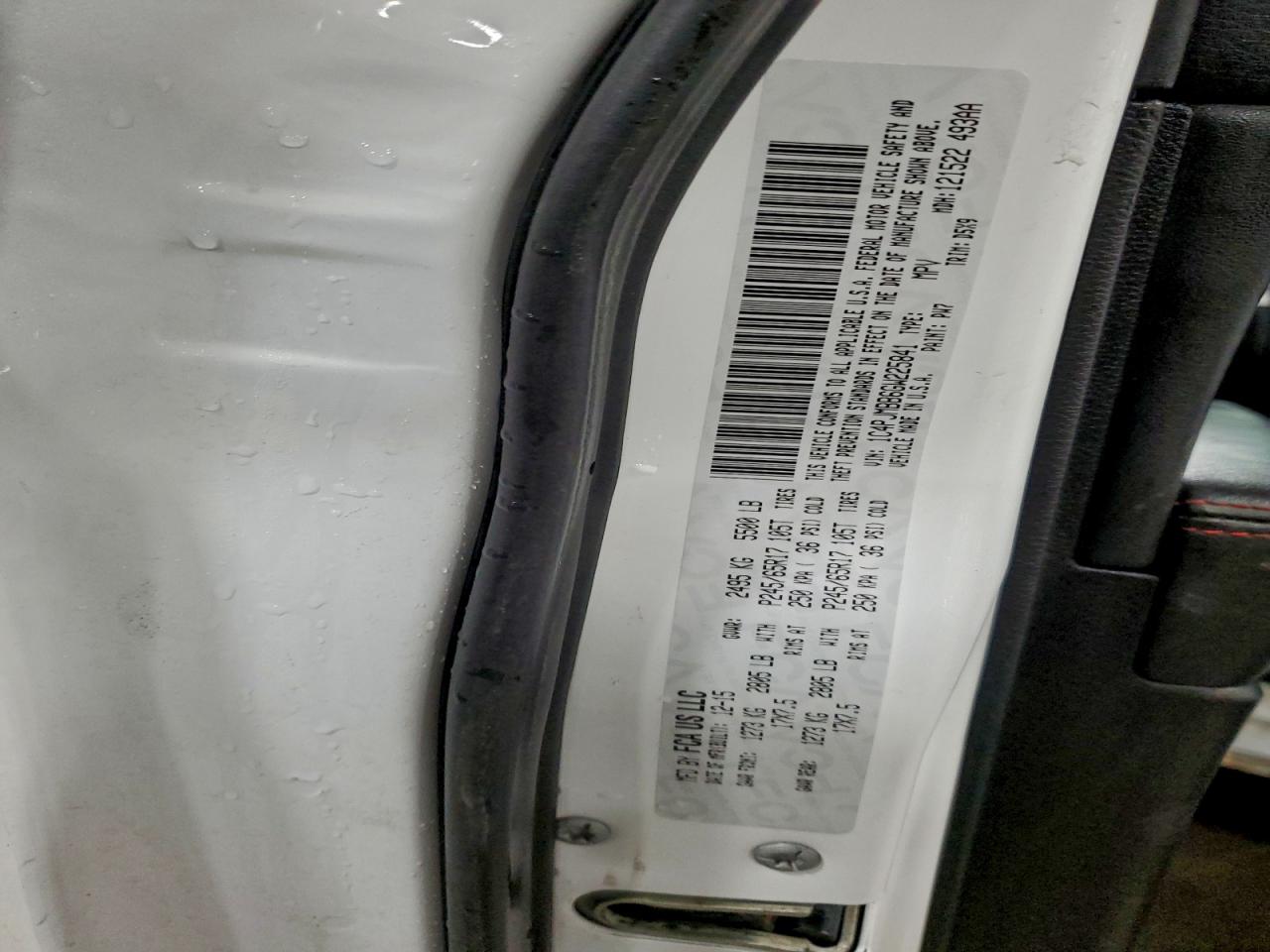 2016 Jeep Cherokee Trailhawk VIN: 1C4PJMBB6GW225841 Lot: 93994445