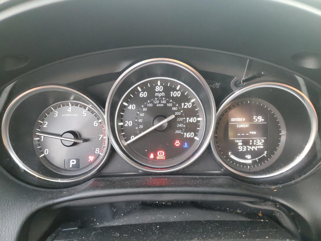 2015 Mazda Cx-5 Gt VIN: JM3KE2DY8F0516421 Lot: 93357145