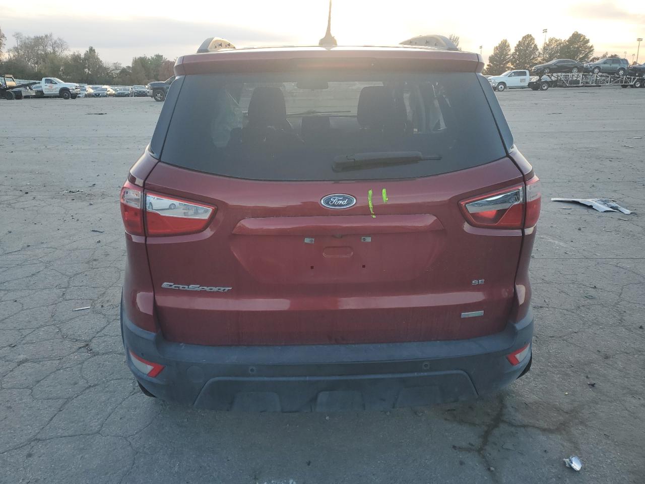 2019 Ford Ecosport Se VIN: MAJ3S2GE7KC302848 Lot: 92929195