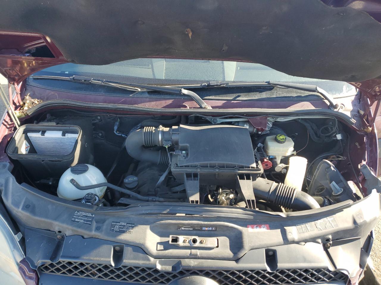 2011 Mercedes Benz Sprinter 3500 Van VIN: WD3PF0CC8B5574610 Lot: 92390885