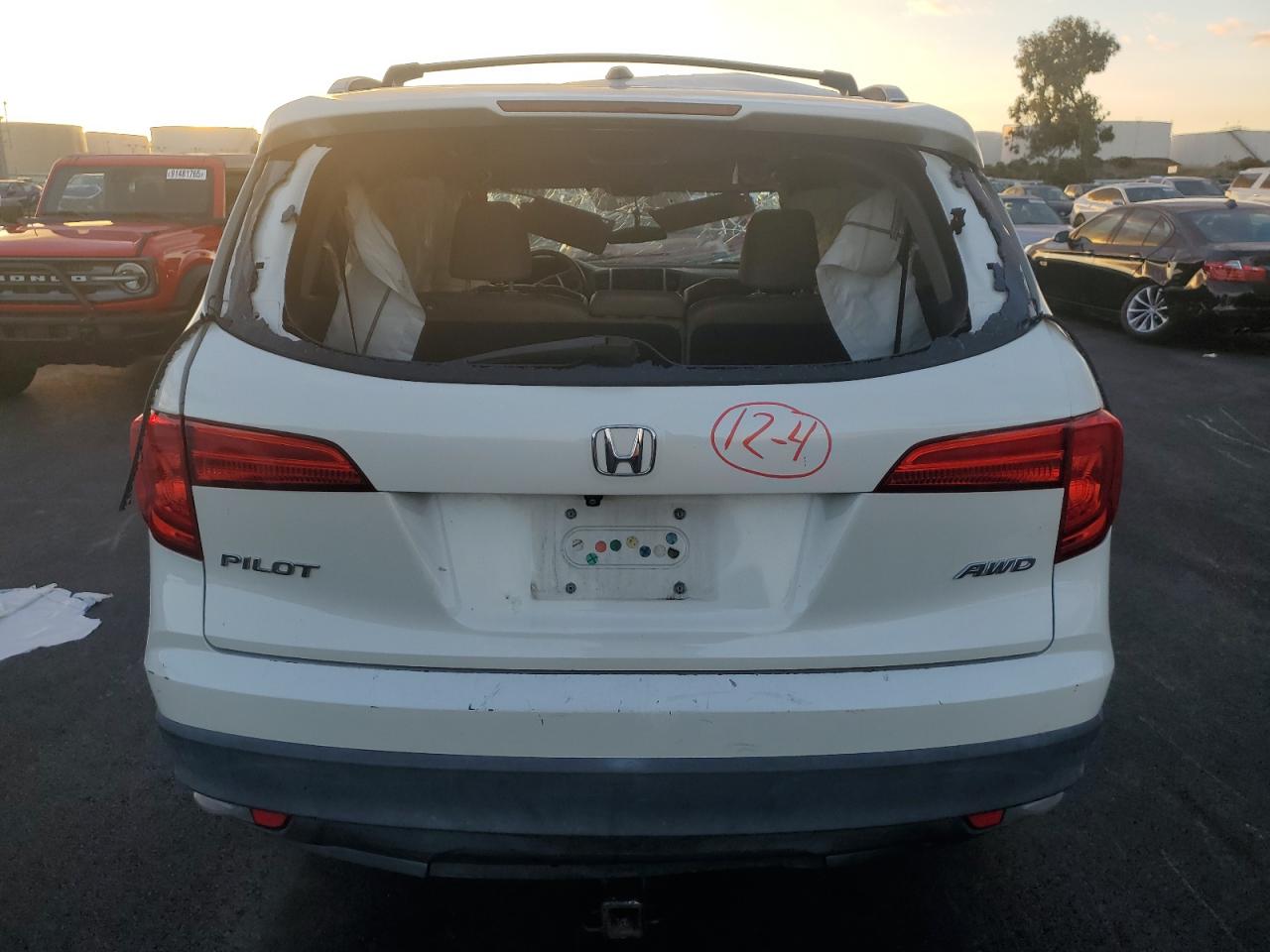 2016 Honda Pilot Exln VIN: 5FNYF6H78GB039002 Lot: 91774545