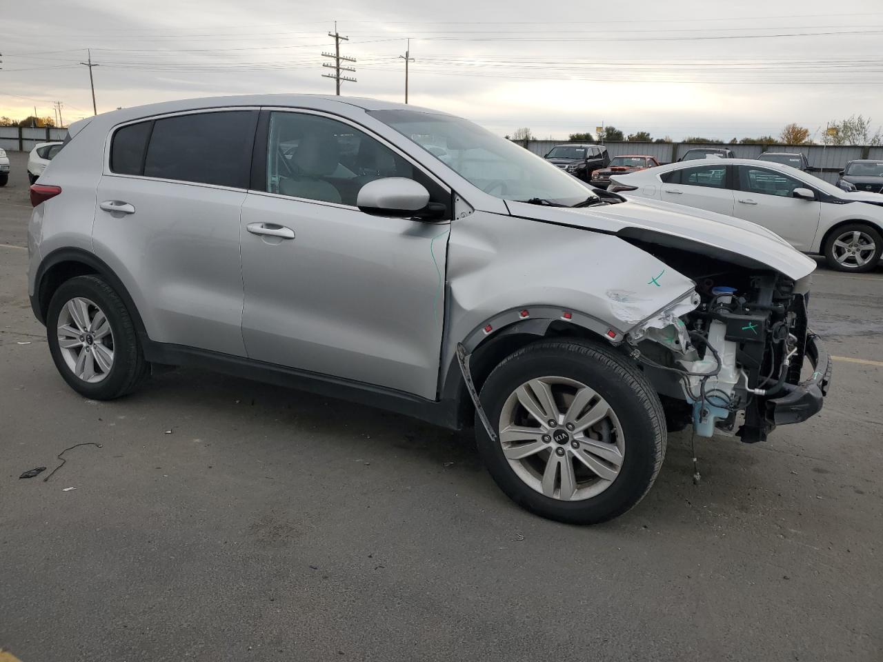 2018 Kia Sportage Lx VIN: KNDPMCAC2J7448830 Lot: 91050205