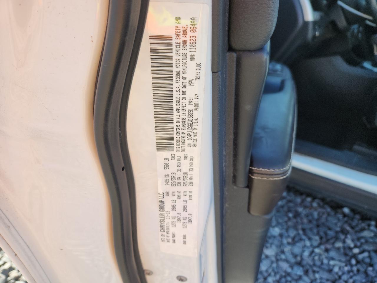 2014 Jeep Cherokee Limited VIN: 1C4PJLDS6EW158291 Lot: 91310115