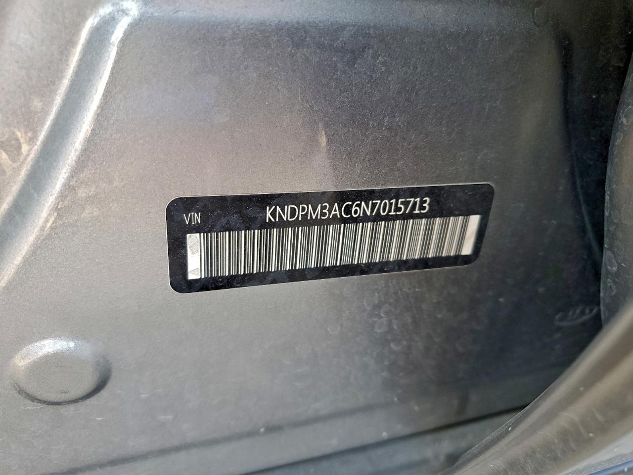 2022 Kia Sportage Lx VIN: KNDPM3AC6N7015713 Lot: 94598315