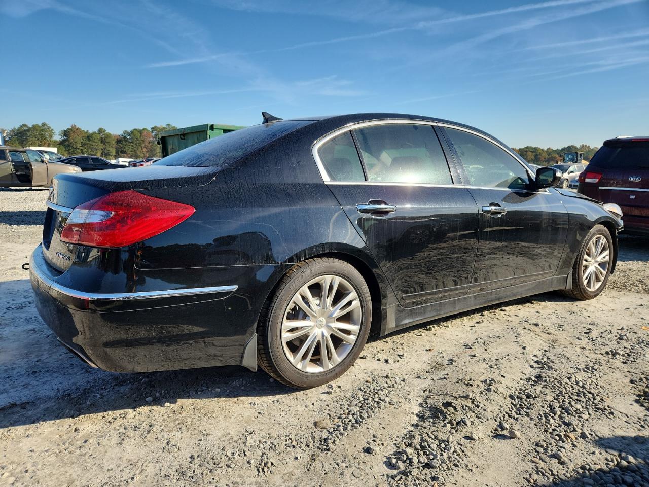 2012 Hyundai Genesis 3.8L VIN: KMHGC4DD9CU201141 Lot: 91263735