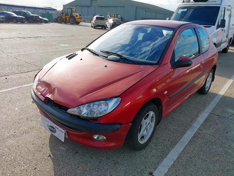 2004 PEUGEOT 206 1.4 SE 3DR TIP AUTO [DAC+CC] for sale at Copart NEWBURY