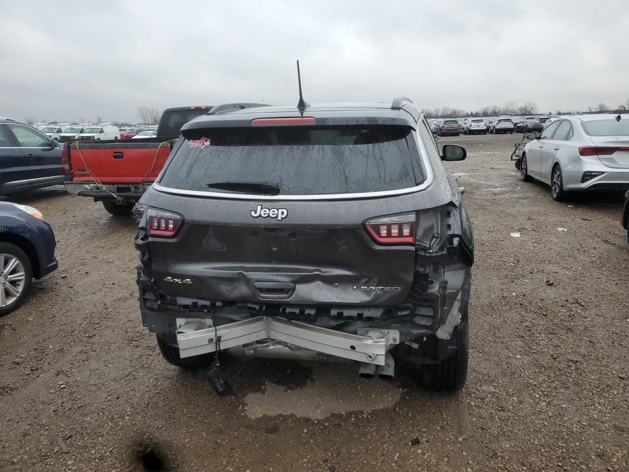 2019 Jeep Compass Limited VIN: 3C4NJDCB9KT645971 Lot: 93121265
