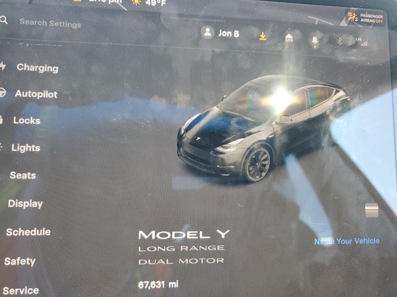 2021 Tesla Model Y VIN: 5YJYGDEE8MF115933 Lot: 90687425