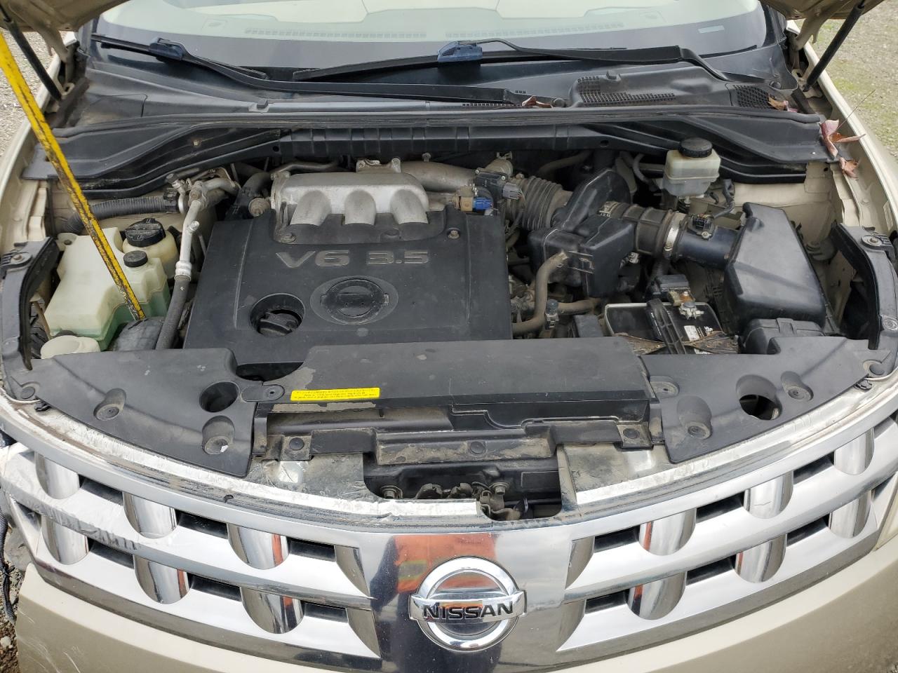 2005 Nissan Murano Sl VIN: JN8AZ08W05W436374 Lot: 93250705