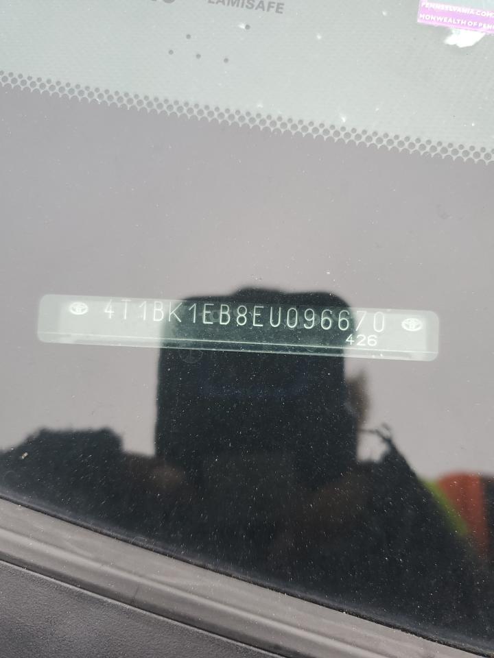 2014 Toyota Avalon Base VIN: 4T1BK1EB8EU096670 Lot: 93660475