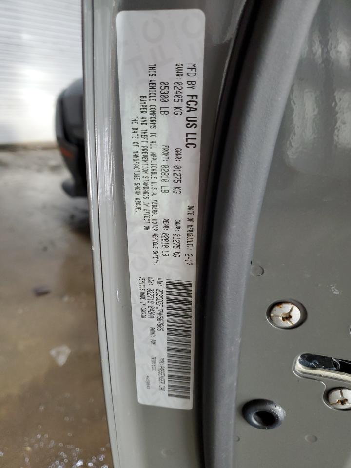 2017 Dodge Challenger R/T 392 VIN: 2C3CDZFJ7HH587606 Lot: 91419505