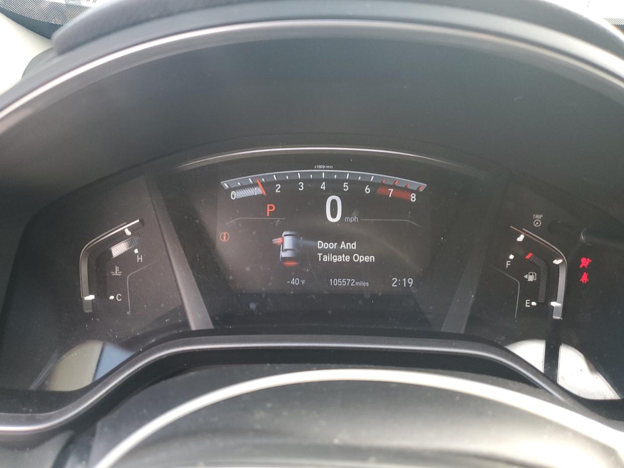 2019 Honda Cr-V Exl VIN: 7FARW1H82KE033080 Lot: 92315365