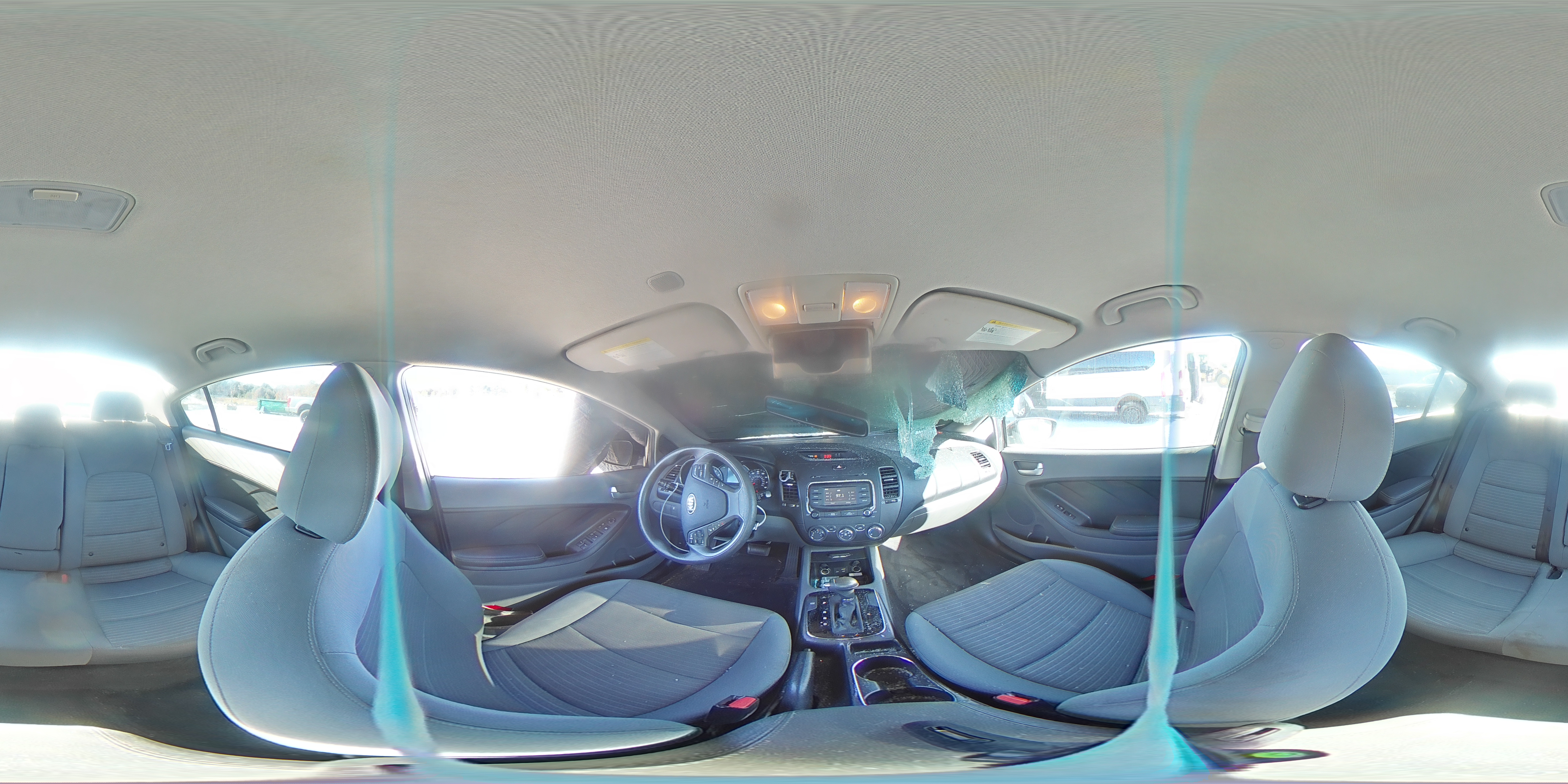 2017 Kia Forte Lx VIN: 3KPFL4A76HE100191 Lot: 92103555