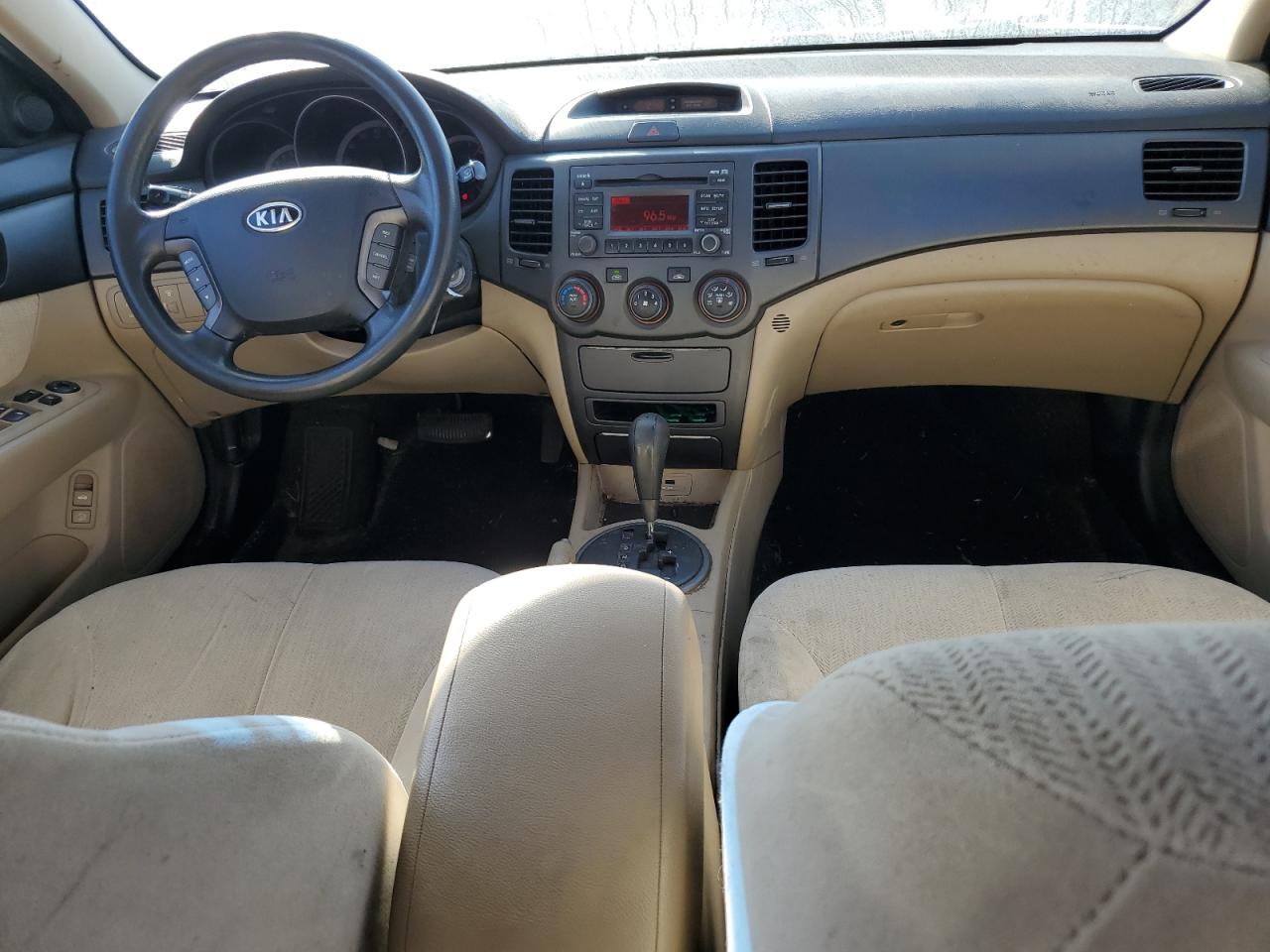 2009 Kia Optima Lx VIN: KNAGE228795299904 Lot: 91138635