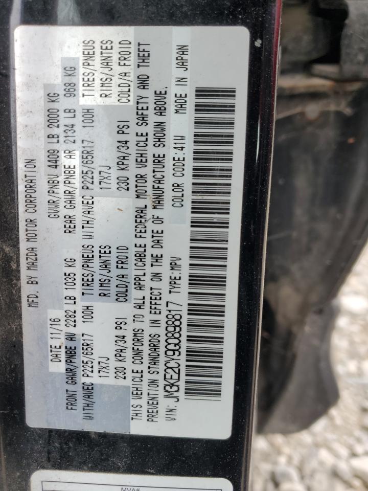 2016 Mazda Cx-5 Touring VIN: JM3KE2CY9G0898817 Lot: 90080115