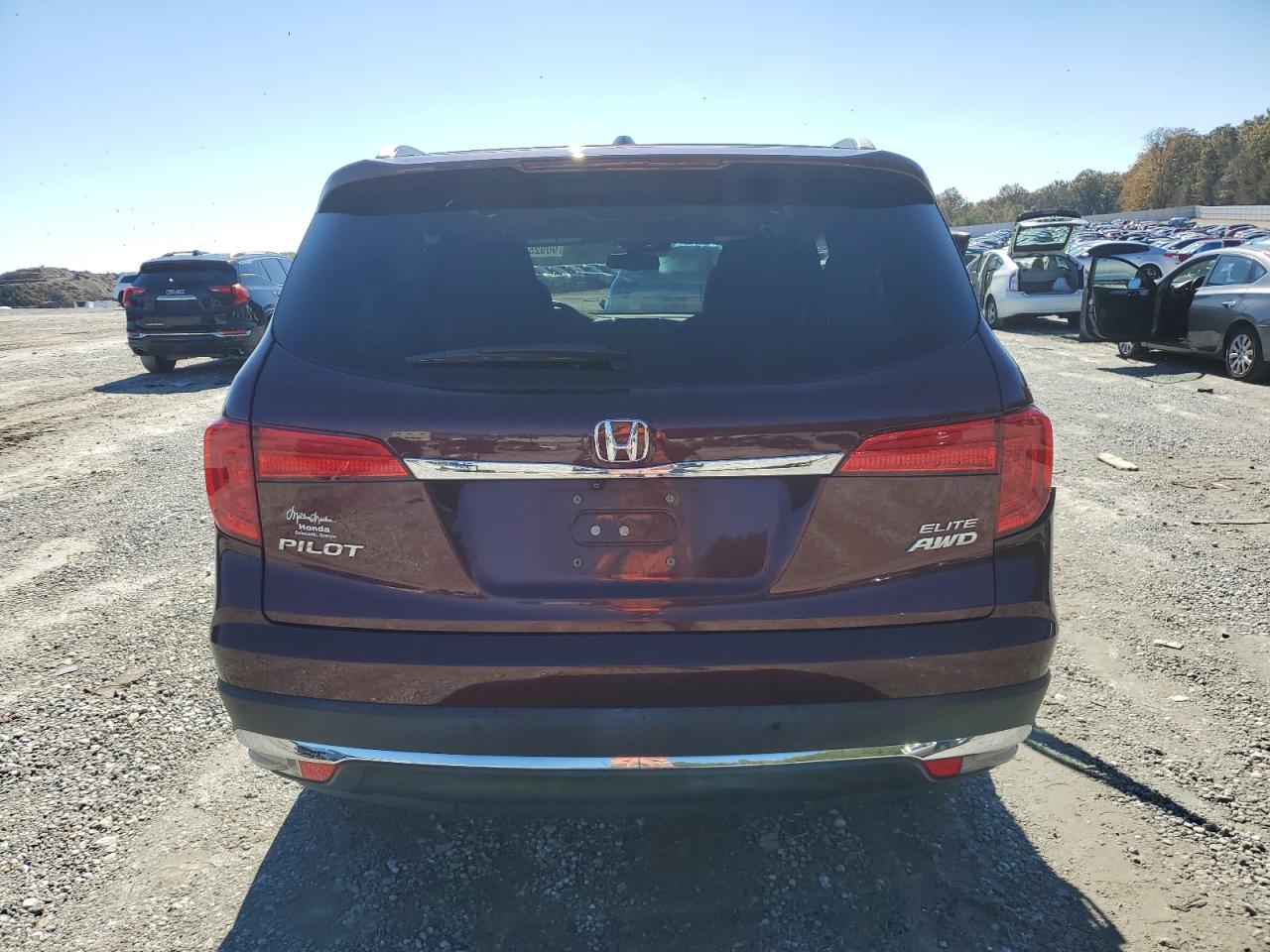 2017 Honda Pilot Elite VIN: 5FNYF6H03HB057329 Lot: 90925555
