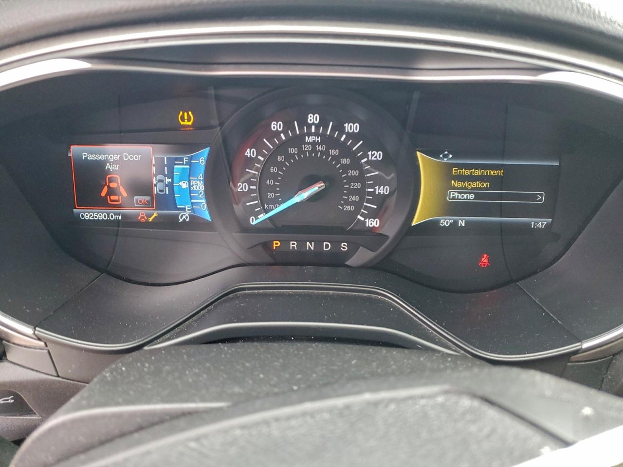 2019 Ford Fusion Se VIN: 3FA6P0HD4KR163918 Lot: 94306165