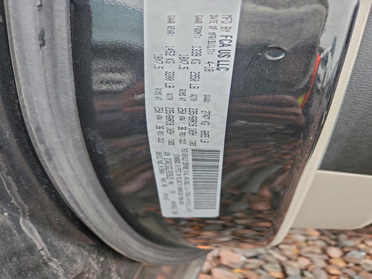 2018 Chrysler Pacifica Limited VIN: 2C4RC1GG2JR258129 Lot: 92910295