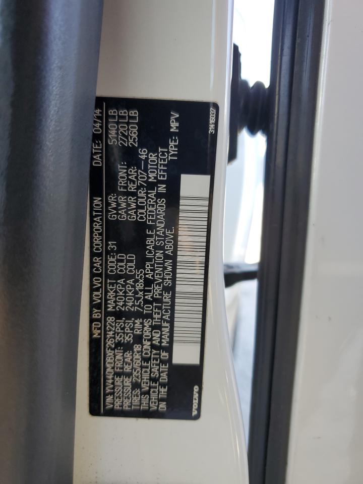 2015 Volvo Xc60 T5 Premier VIN: YV440MDBXF2614228 Lot: 92664765