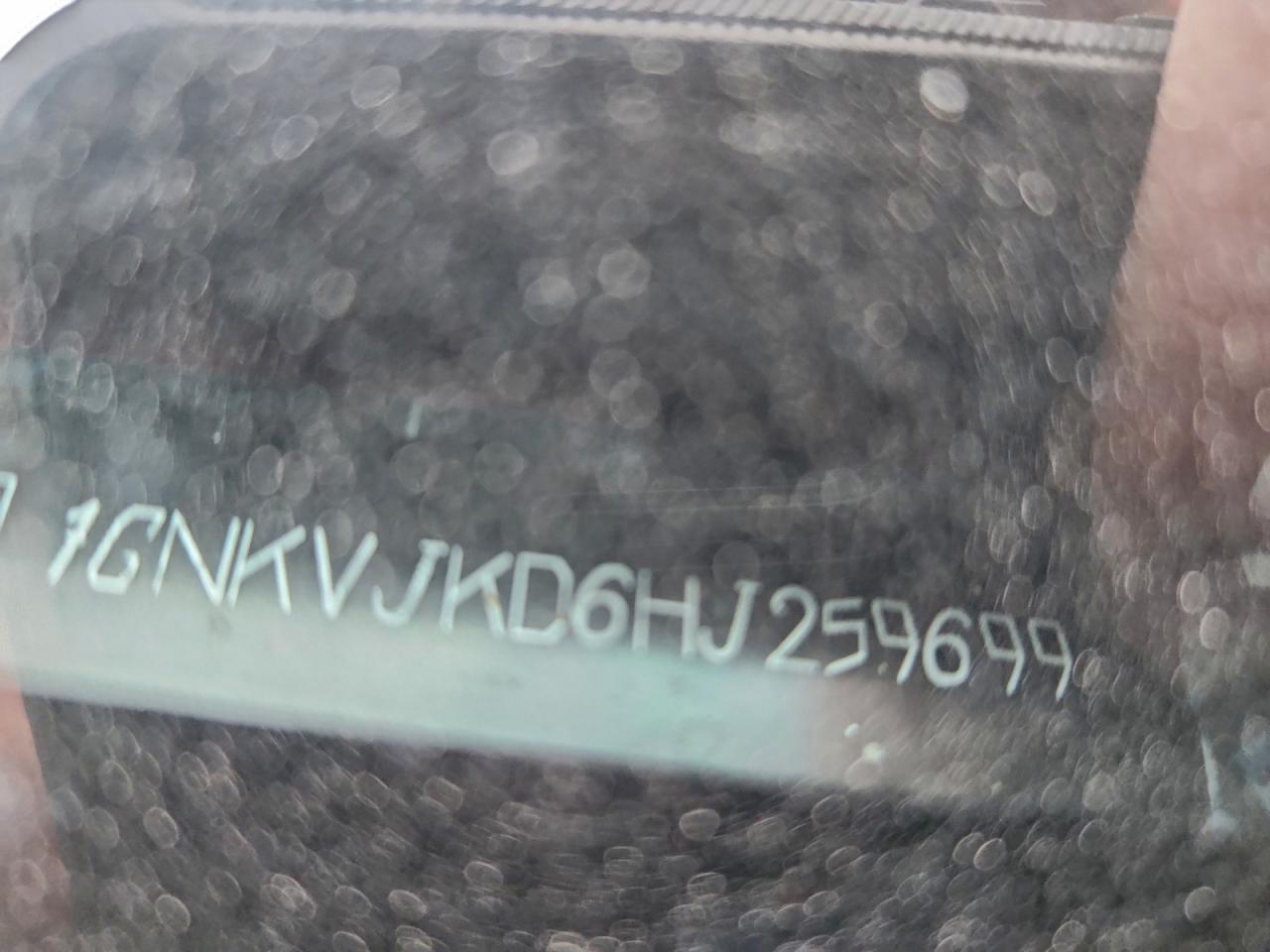 2017 Chevrolet Traverse Premier VIN: 1GNKVJKD6HJ259699 Lot: 94458575