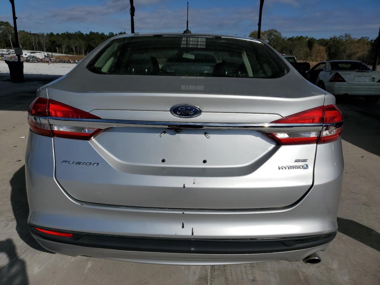 2018 Ford Fusion Se Hybrid VIN: 3FA6P0LU9JR101887 Lot: 91941345