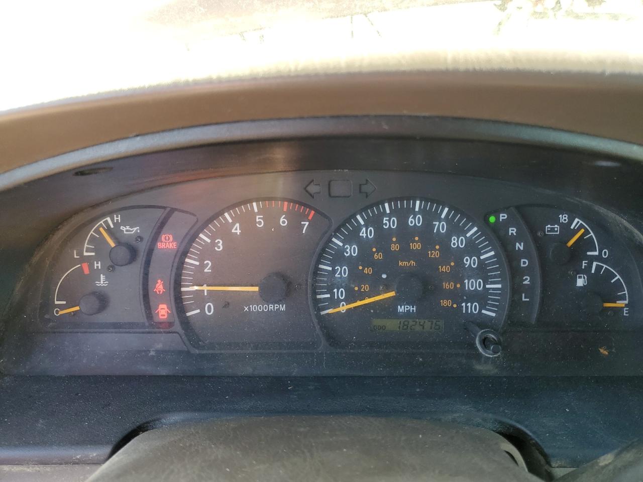 2000 Toyota Tundra Access Cab VIN: 5TBBT4415YS005173 Lot: 92896875