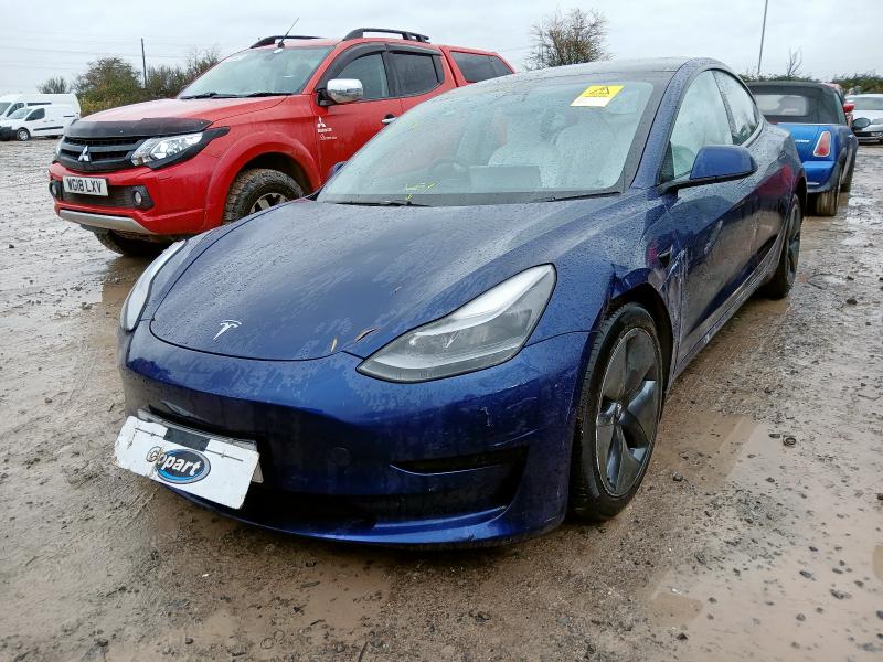 2021 TESLA MODEL 3 STANDARD PLUS 4DR AUTO for sale at Copart BRISTOL