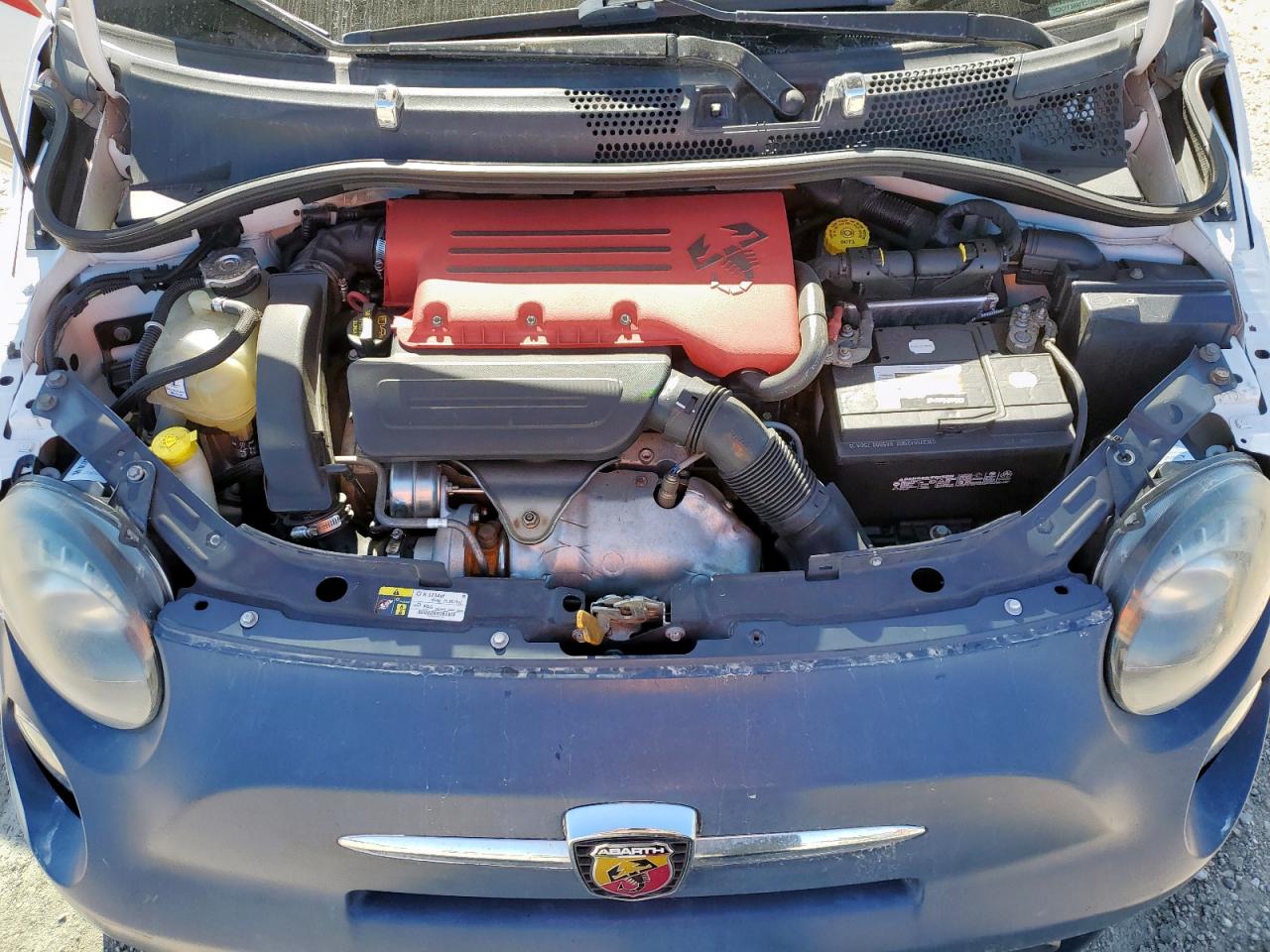 2015 Fiat 500 Abarth VIN: 3C3CFFJH9FT512889 Lot: 85961205