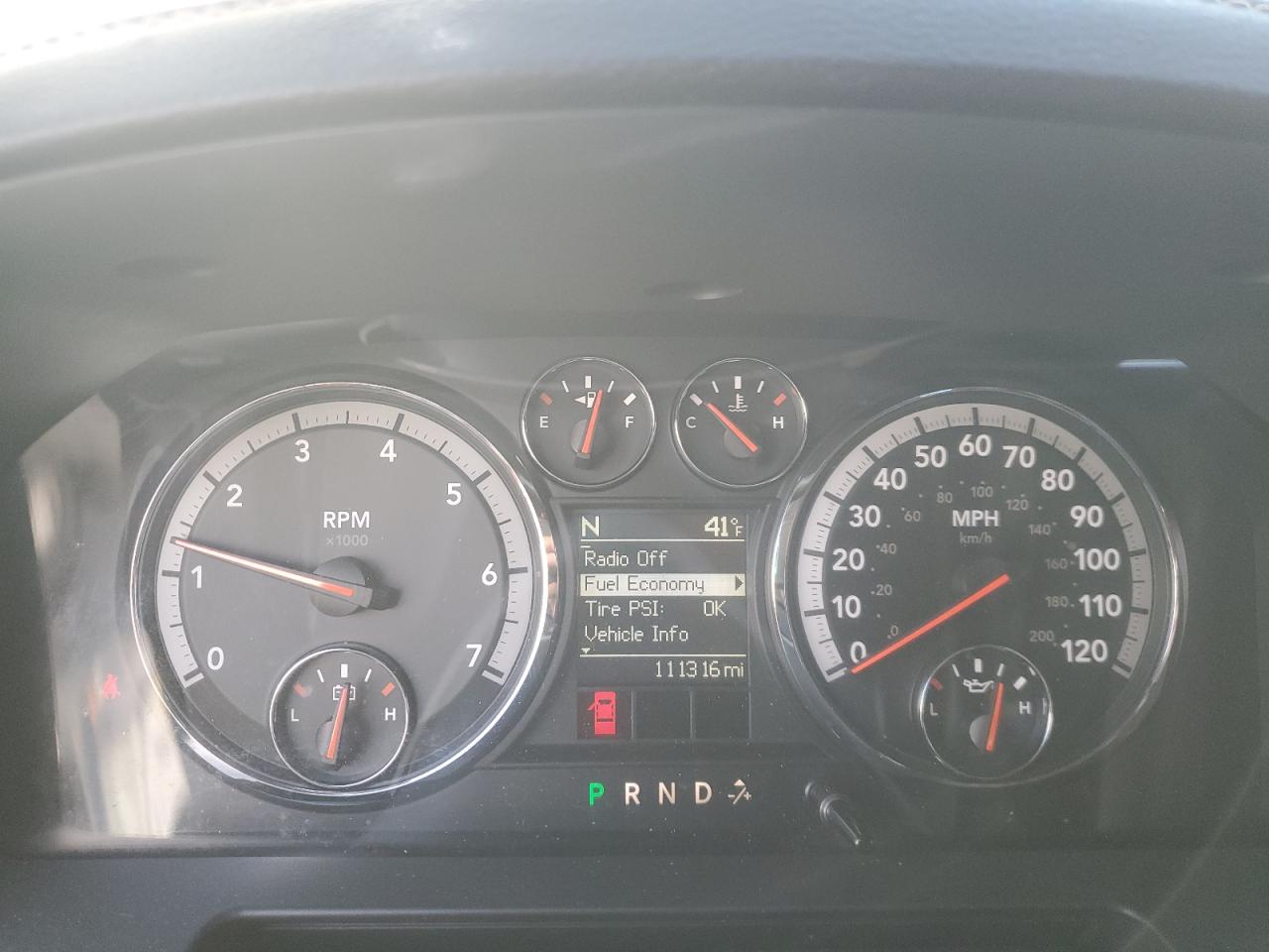 2011 Dodge Ram 1500 VIN: 1D7RB1CT6BS550250 Lot: 92092255