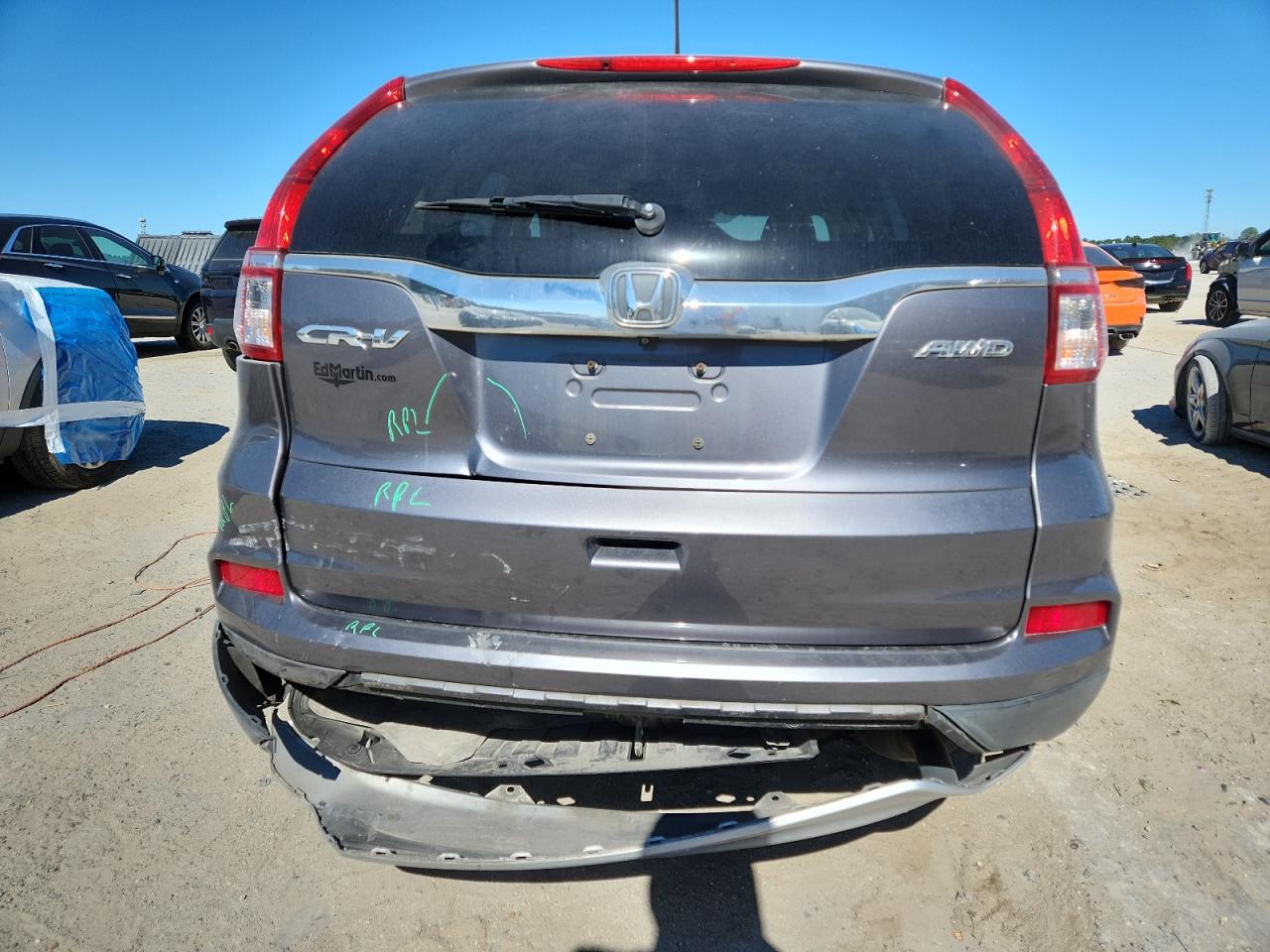 2015 Honda Cr-V Ex VIN: 2HKRM4H54FH676174 Lot: 89848865