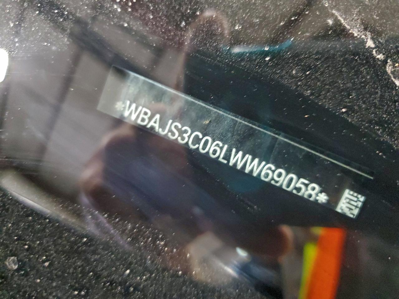 2020 BMW 540 Xi VIN: WBAJS3C06LWW69058 Lot: 92934225