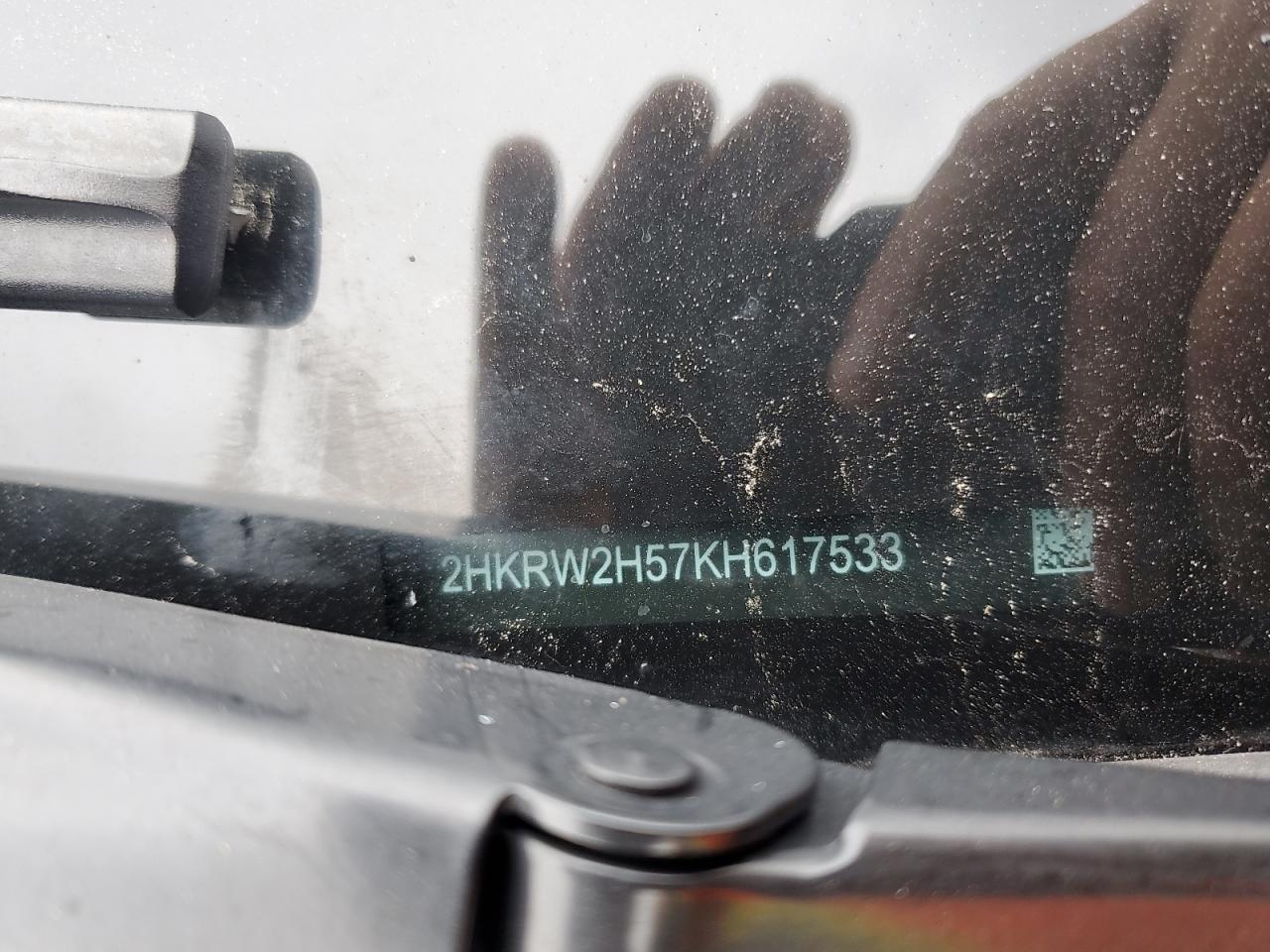 2019 Honda Cr-V Ex VIN: 2HKRW2H57KH617533 Lot: 90374195