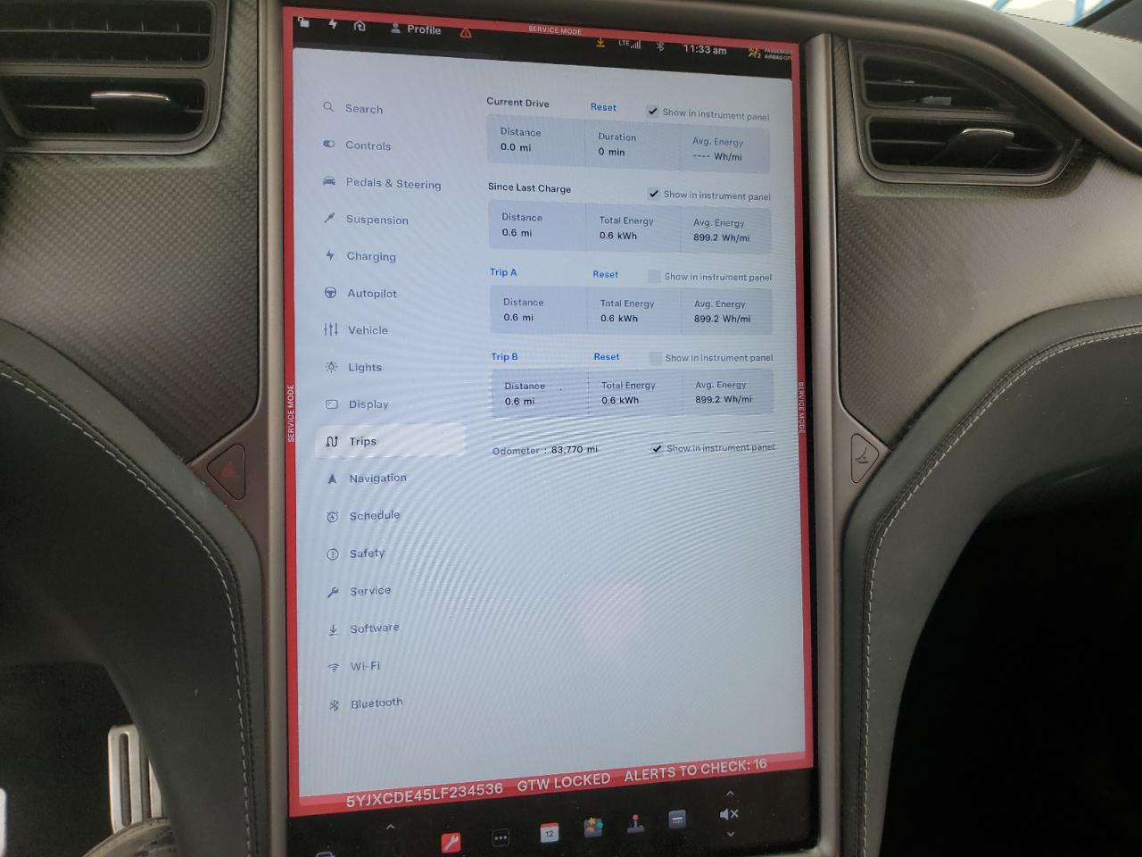 2020 Tesla Model X VIN: 5YJXCDE45LF234536 Lot: 87480845